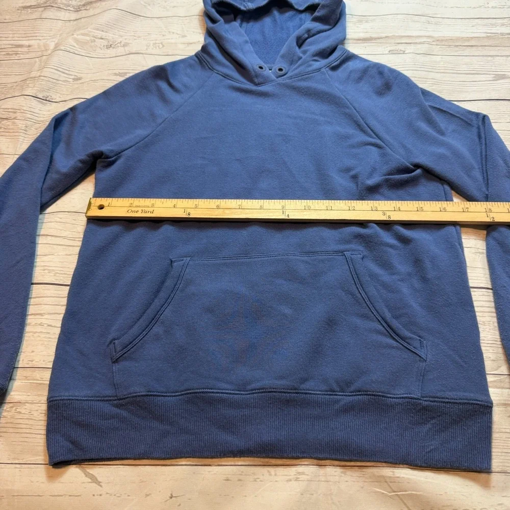 Athleta Girl Hooded Sweatshirt  Long Sleeve Pullover Youth Blue Girls Size Large